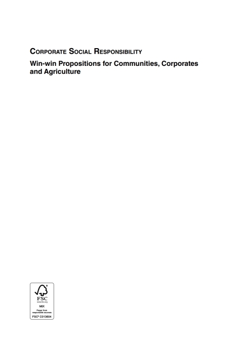 Corporate Social Responsibility